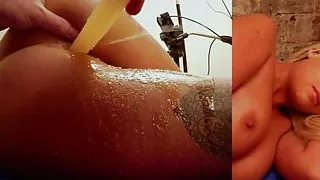 Chloe Colon Snake Enema Depth Test Part 1