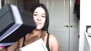 Sexy brunette feet...2