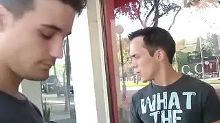 Krys Perez and Brice Carson interviewed and at the saloon