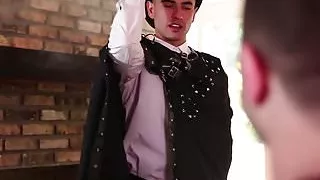 Sweet hunk Vadim rides that stiff boner and sucks it good