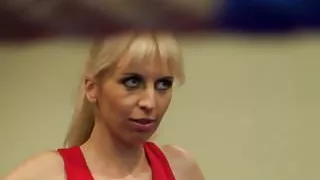 Petite european dyke loves to wrestle