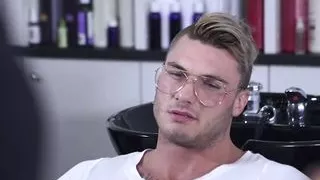 Homo with glasses loves getting his tight ass fucked