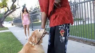 Missy Maze' First Interracial Scene