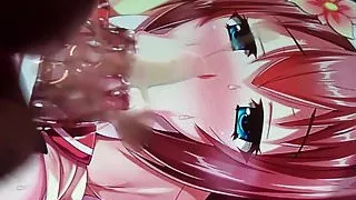 Shirakawa Yui Blowjob Face by bbsacon