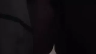 Slut sucks shortie cock