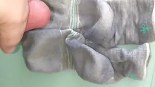 Sperma, Schwuler Sex, Socken