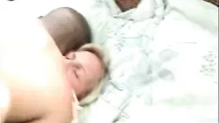 Granny Nailed By Black Buck