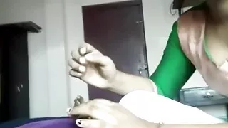 Tamil Girl Friend Sucking and Fucking 1st Time on Cam