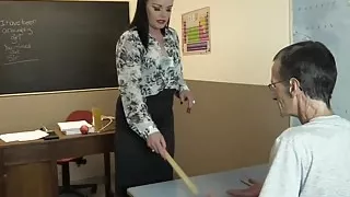 Back To School - Strict Teacher Sarah Kelly