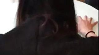 Amateursex, Asiatisch Sex, CFNM, Sperma, Sperma im Mund, Bürosex