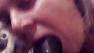 I suck his dick and he loves it