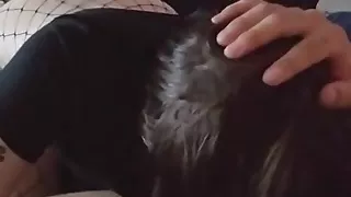 Girlfriend sucks me dry