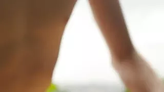 Cute redhead twink Elijah Young gives massage and raw cock