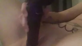 Girlfriend masterbating for me