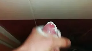 cumming on bathroom tiles