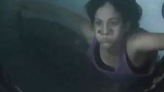 Amy Jo Johnson Near Drowning