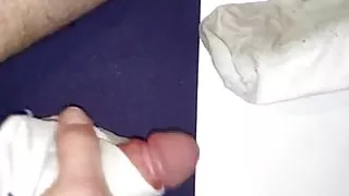 getragene Socken schnüffeln und Sperma