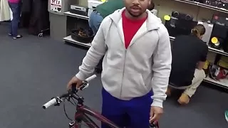 Straight black pawn amateur spitroasted