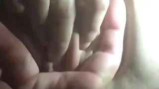 Wife's friend having fun