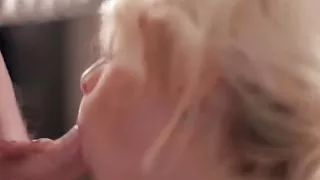 Serious Blowjob From Erotic Blonde