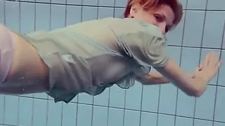 Nastya Volna is like a wave but underwater