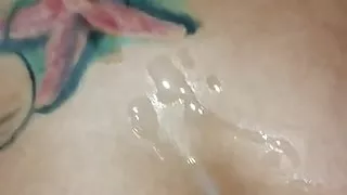 Friend cumming on my ass