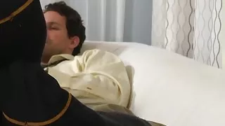 Jets Dress Socks and Manly Feet sieht so köstlich aus