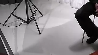 Big belly plumper spreads legs for him