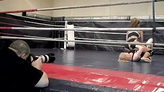 Busty euro beauties love to wrestle