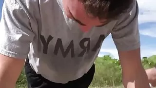 Schwarzer Sex, Schwuler Sex, Gruppensex, Militär, Sex im Freien, Lutschen