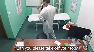 Fake Hospital Doctors thick dick stretches tight pussy