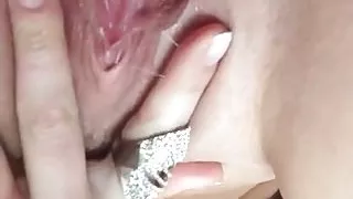 Mia Malkova Finger fucking myself on set