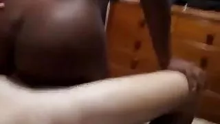 Black Queen With Huge Juggs Riding