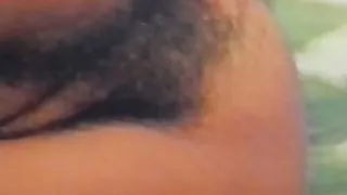 She stuffs her panties then sniffs them!