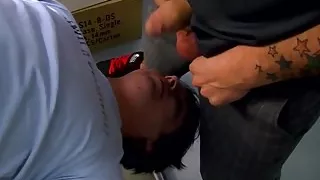 Rad Matthews, Dustin Browne und Blinx beim Dreier-Blowjob