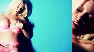 Britney's Blue Wall Masturbation