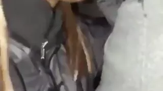 Getting sloppy blowjob