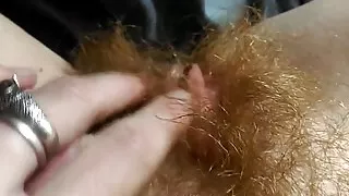 hairy redhead
