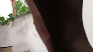 Hot-looking blonde wife cuckolds husband