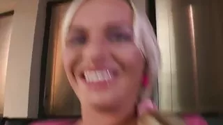 Buxom blonde rides bbc