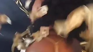 Twerking Sexy Ass in a Thong