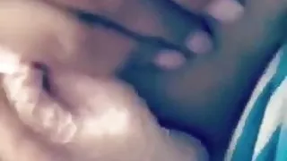 My Ex touching herself