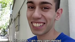 Straight Latino gets his ass barebacked for the first time