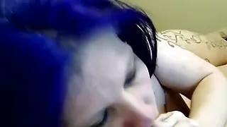 Blow job on cam