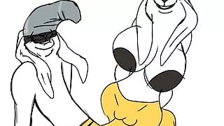 cigarette bunnies fucking