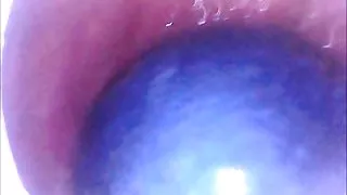 My ass swallows 2 chinese balls and 2 pool balls