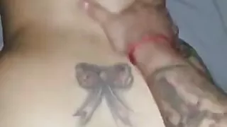 Tatted Latin MILF Pounded
