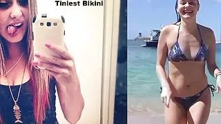 Hannah Savannah Bikini Jerk Off Challenge