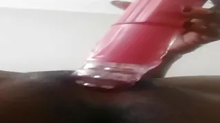 Black cunts need dildos too.