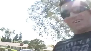 Watch me ride a real cock honey